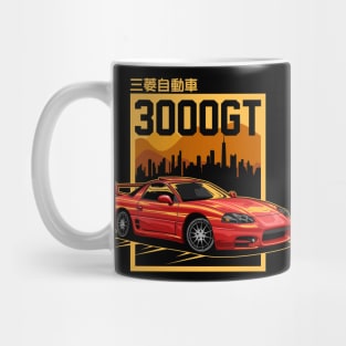 Red 3000GT VR4 Mug